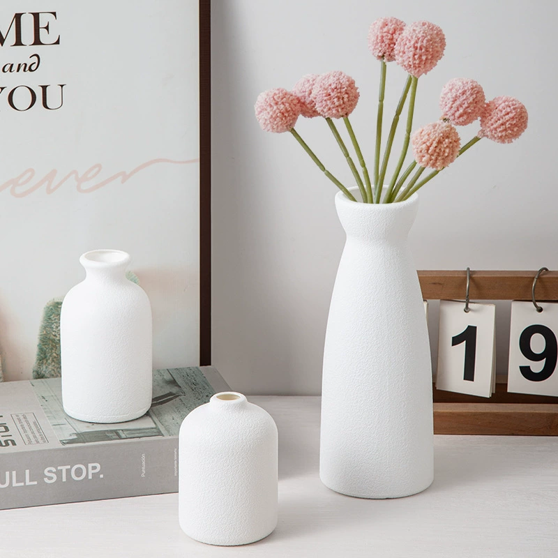 Фабрика оптовая имитация керамической пластиковой вазы для столешницы украшение ретро цветочный аппарат маленькая цветочная композиция для украшения дома гидропонная