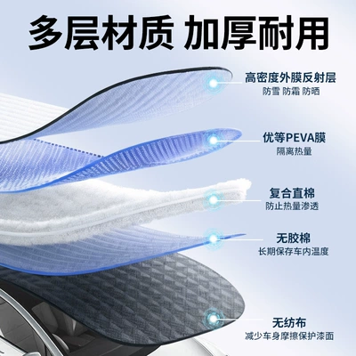 Snow Cover Anti-Freeze and Snow — Car snow shield