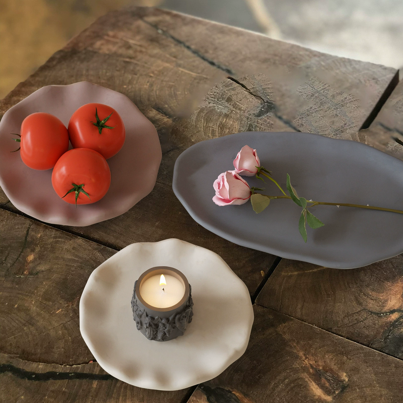 纵博 Tea cup, силиконовая форма, ручная работа, зеркальный эффект, облако