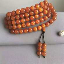 厂家直销 金丝海柳手串男士手工串珠黑珊瑚海柳108颗佛珠念珠饰品