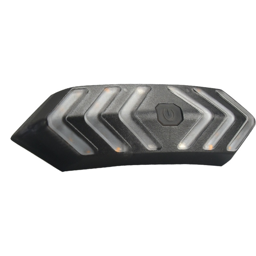 Luces de advertencia para cascos de motocicleta Luces traseras de seguridad intermitentes de bicicleta eléctrica Luces LED recargables para ciclismo de montaña