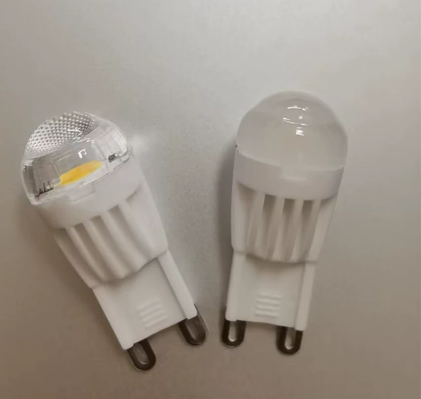 Светодиодные бусины G4G9 противотуманный свет 220V G4 G9 лампочка оттенки COB 3W пятнистый линзовый светильник
