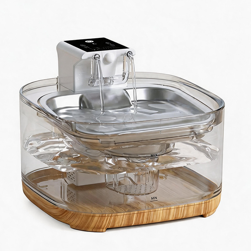JPET más pet pet dispensador de agua inteligente gato circulación dispensador de agua automático inalámbrico inducción dispensador de agua de carga