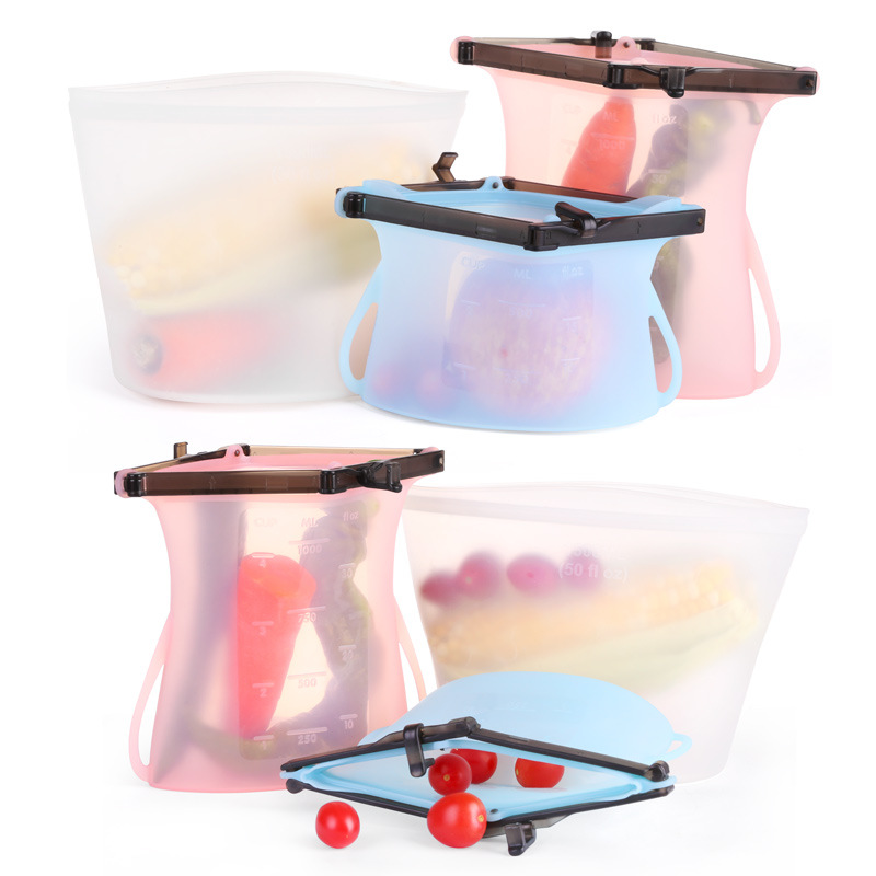 硅胶食品保鲜袋