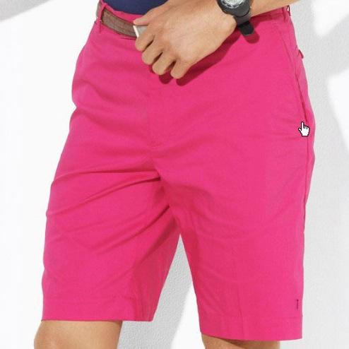 Summer New Men's Shorts, Men's Cotton Business Work Shorts, Five-Point Shorts, Golf Sports Trousers, Casual