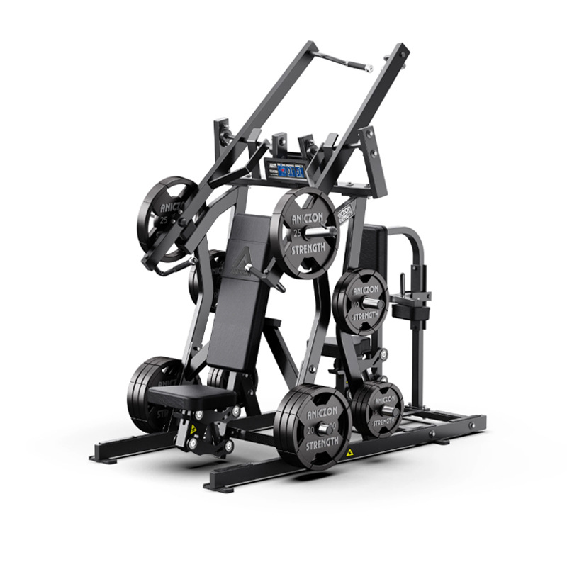 Aparato Hummer multifuncional de entrenamiento de empuje de pecho de alta espalda entrenador de empuje de pecho de postura sentada de transferencia comercial para gimnasio