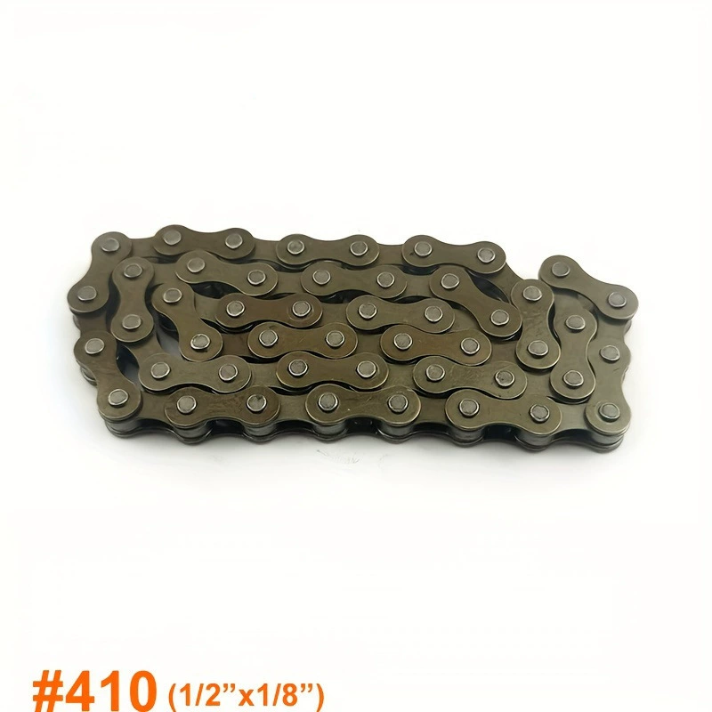 Модель # Велосипедная цепь одинарной скорости 410, размер 1/2"x1/8", 48 звеньев, длина цепи для велосипеда