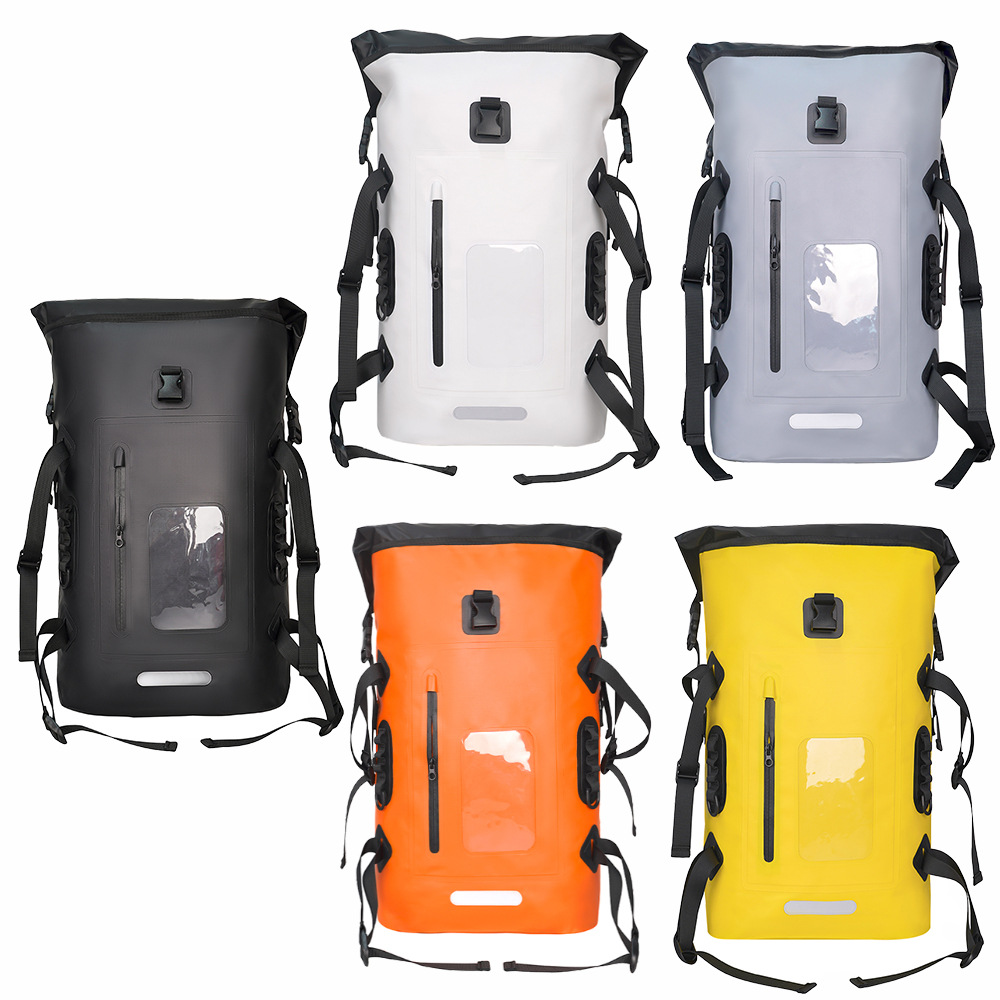 Bolsa impermeable bolsa impermeable mochila al aire libre bolsa de natación de snorkeling pescar equipo de rafting arroyo mochila impermeable image 4