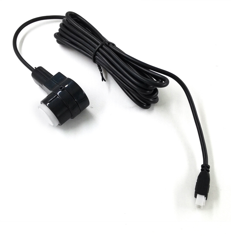 Foreign trade factory direct crescent LED display buzzer car universal reversing radar 4 probe accurate detection