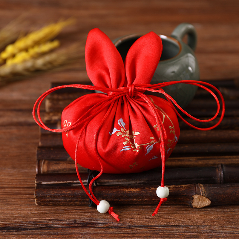 Rabbit Sachet Big Red [Empty Bag]