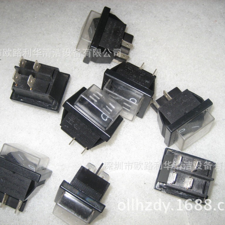 洁霸吸尘器按钮 超宝吸尘器开关电源开关 吸尘器按键开关 防水型