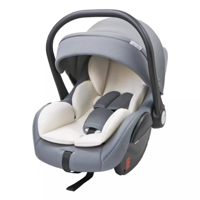 Car child safety seat, Children's Carrier Newborn - 2024-upgraded-new-model-gray-0-15-2-years-old