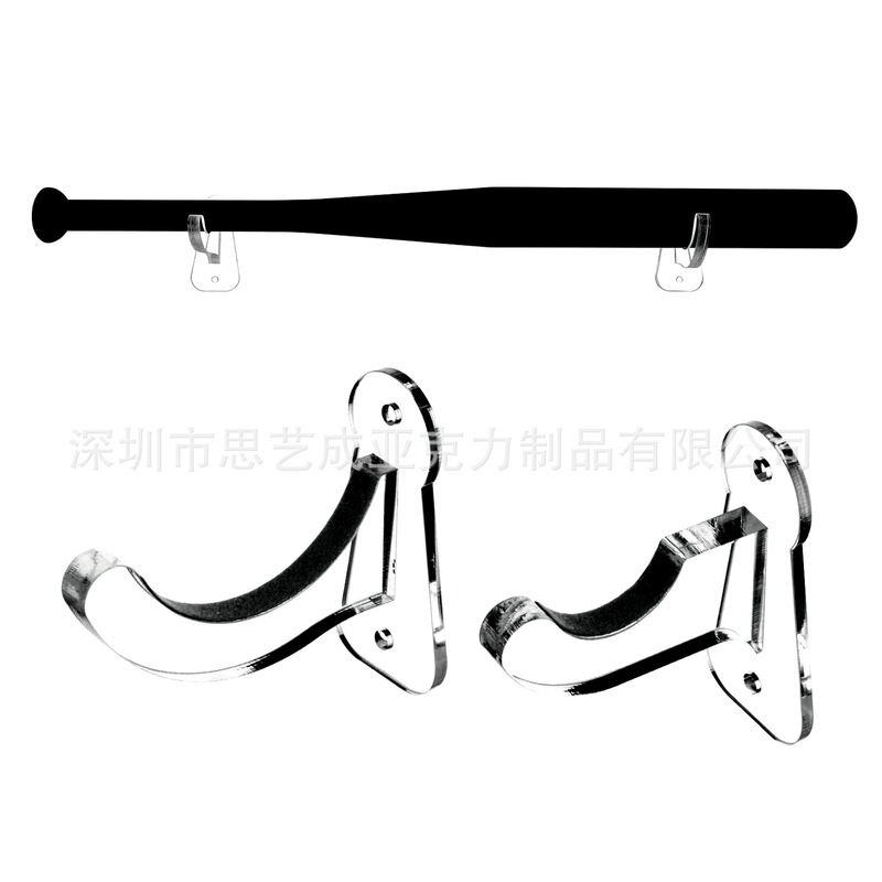 1 pair/set baseball bat wall hanging bracket horizontal baseball bat display stand softball bat wall hanging bracket 1 pair/set baseball bat wall hanging bracket horizontal baseball bat display stand softball bat wall hanging bracket