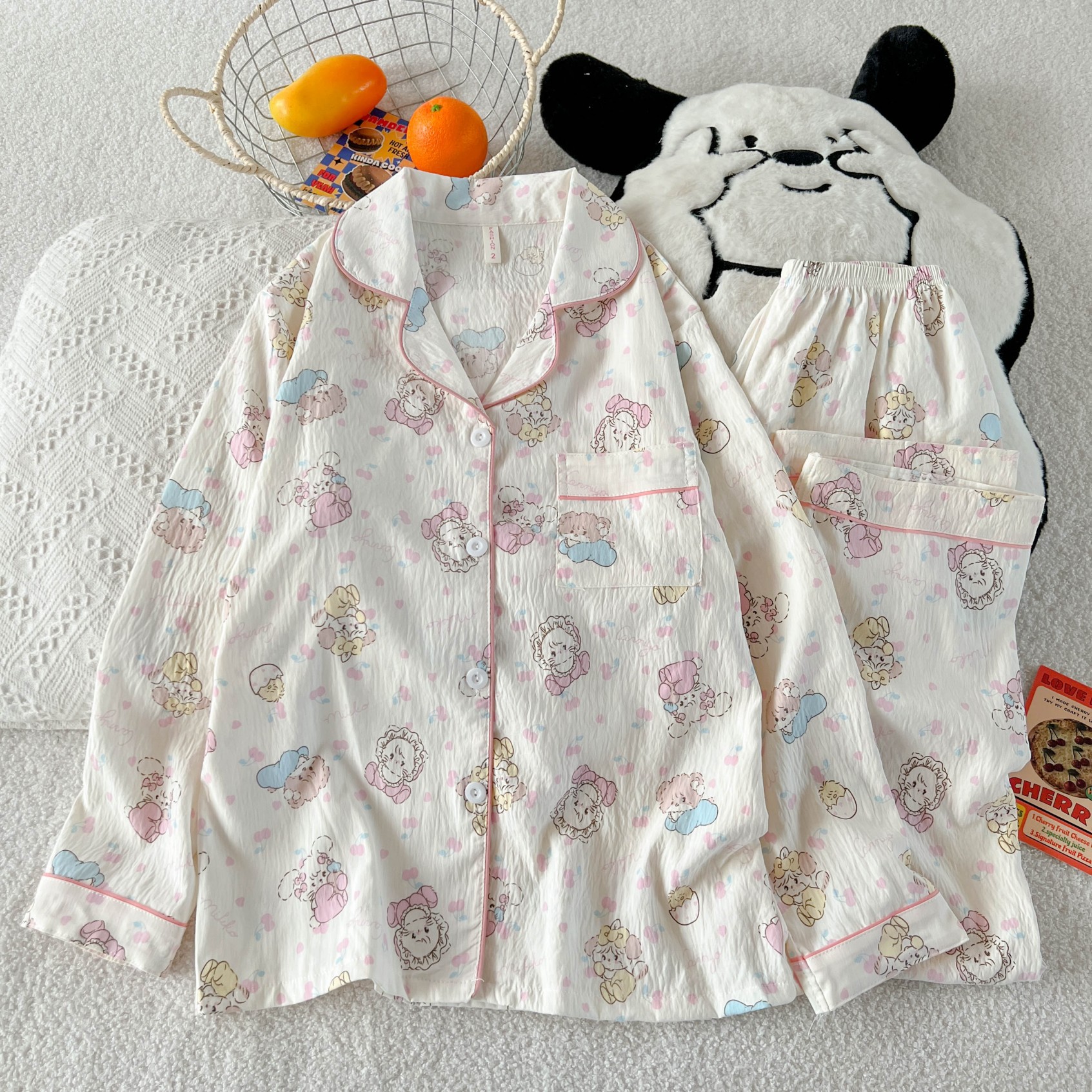 8801#핑크 엣지 라이스