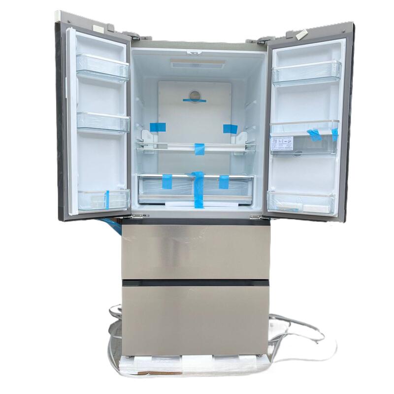 French-Style Four-Door Refrigerator with Water Dispenser, Frost-Free Air-Cooled Large-Capacity Household Refrigerator, Export Foreign Trade Refrigerator French-Style Four-Door Refrigerator with Water Dispenser, Frost-Free Air-Cooled Large-Capacity Household Refrigerator, Export Foreign Trade Refrigerator