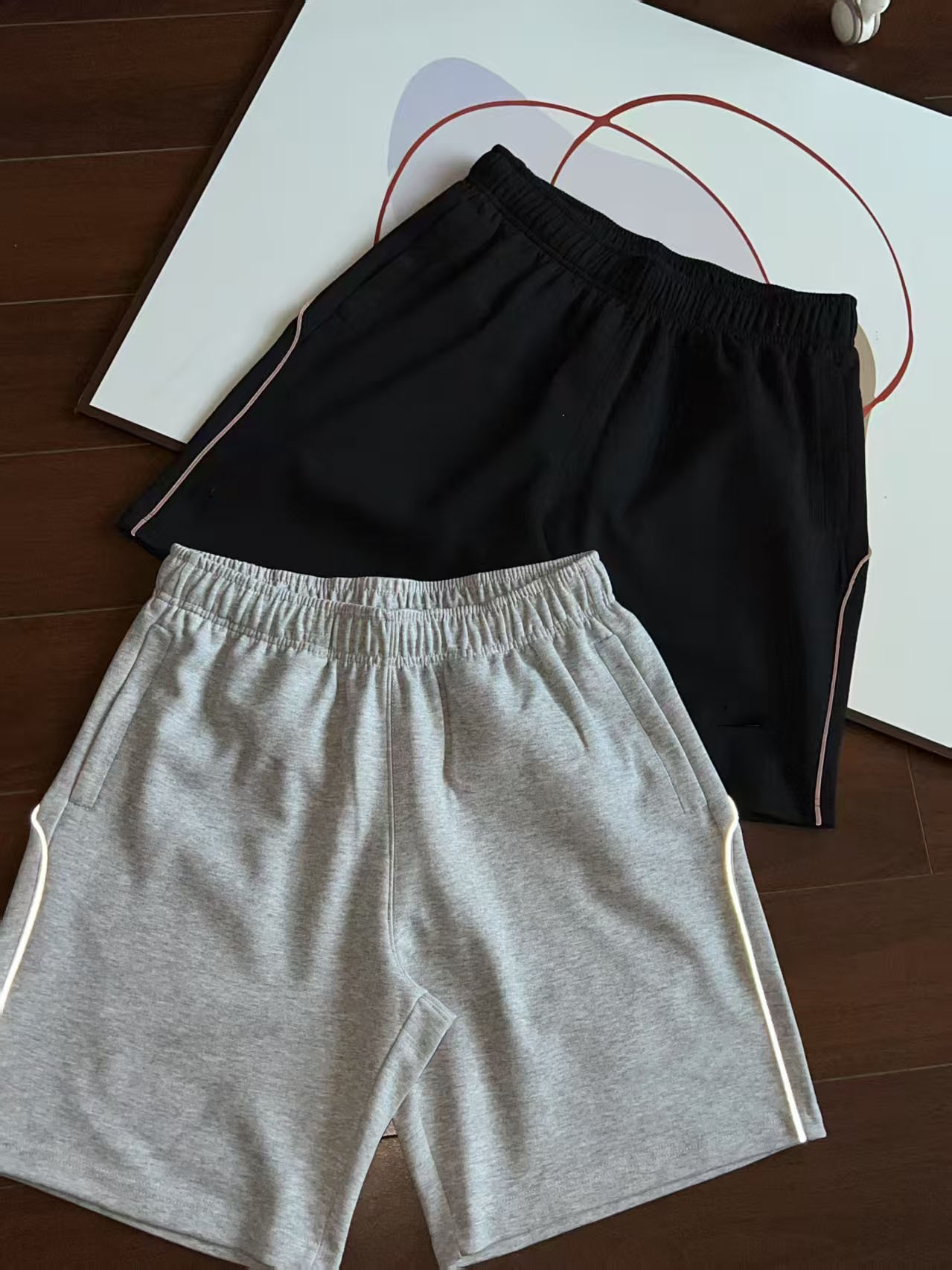 other Sweat Shorts Knit Reflective Loose