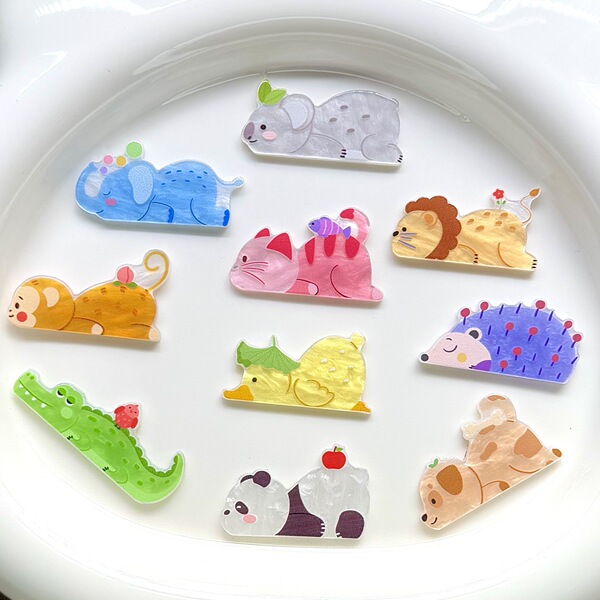 Acrylic cartoon cute sticker