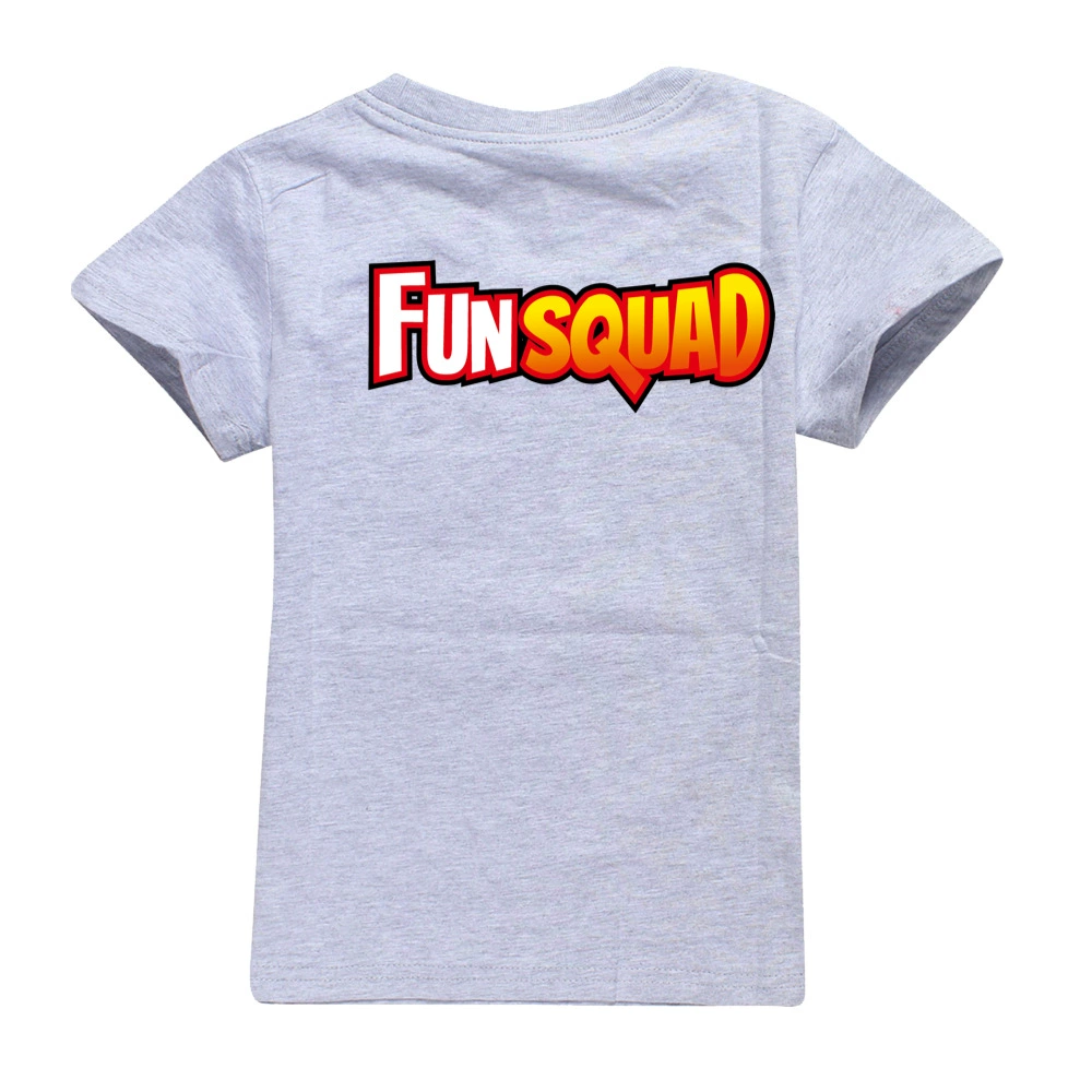 Children's cotton T-shirt Boy Fun Squad Gaming Cartoon T shirt Print Kids T-shirt Girl's Harajuku Summer 3D Short Sleeve T-shirt t-shirt in kid	