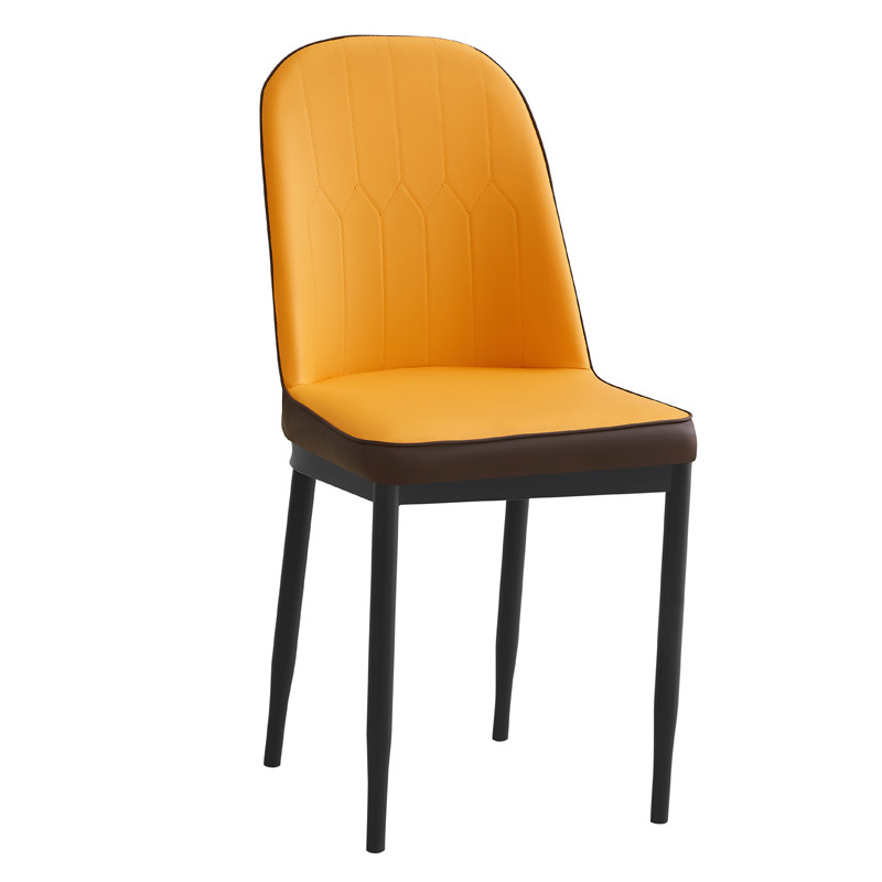 Silla de comedor de lujo ligera, taburetes domésticos, estilo nórdico simple, mesas y sillas de maquillaje en línea, restaurantes de hotel, mesas y sillas de comedor de hierro forjado