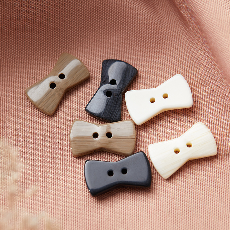 Irregular Shaped Resin Buttons Versatile Butterfly Shirt Skirt Decorative Buttons Coat Trench Coat Clothing Buttons