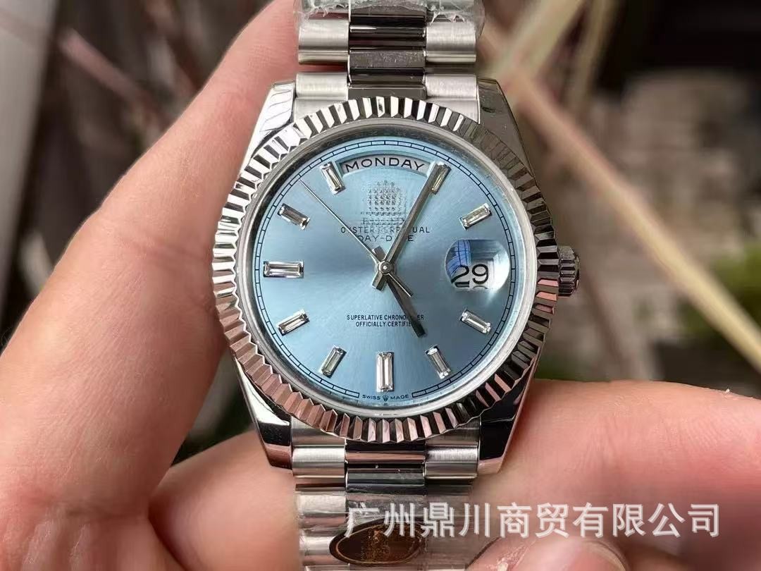 Doble cabeza Aliexpress semana doble calendario diario de escala romana relojes de azúcar negro relojes mecánicos para hombres