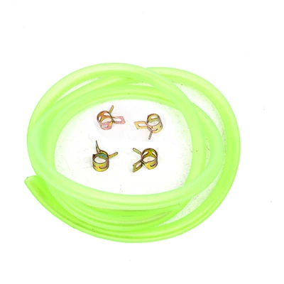 Tubing Filter Oil Pipe Clamps 2m - green-2m-with-4-wide-clips
