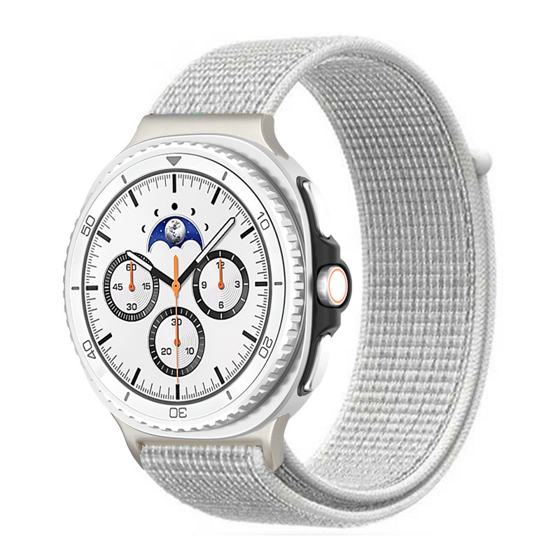适用三星watch8手表带Galaxy watch8Classic魔术贴回环式尼龙表带|undefined