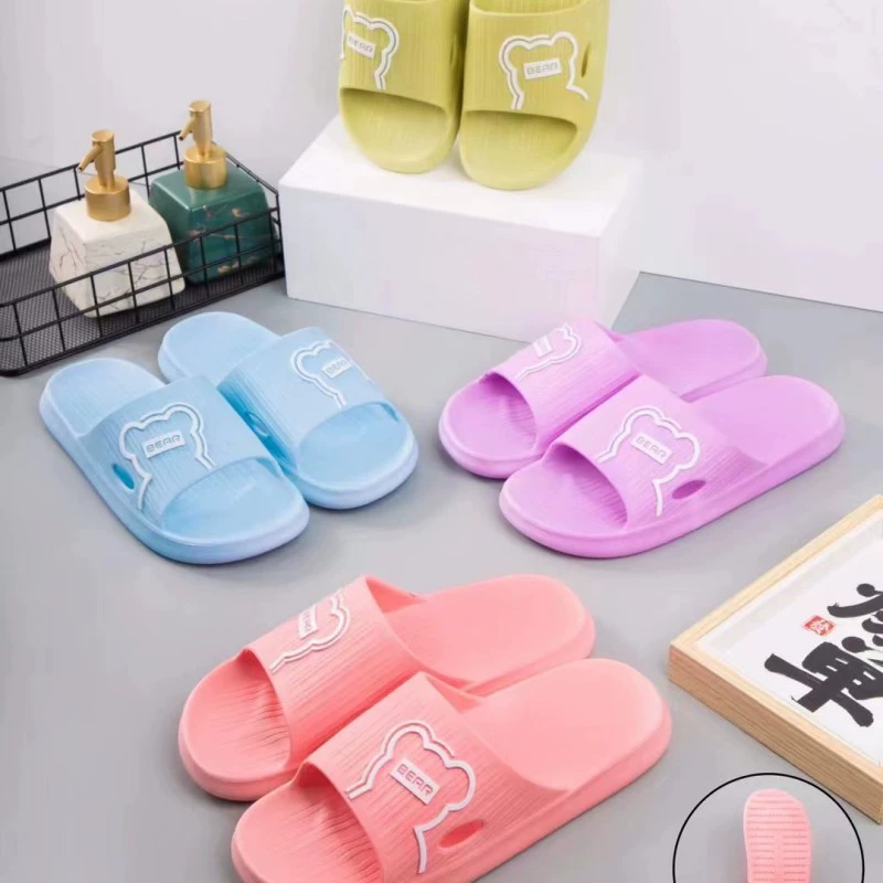 Тапочки мужские и женские на толстой подошве домашняя ванная комната нескользящий дезодорант Ванна уличные Повседневные тапочки на мягкой подошве