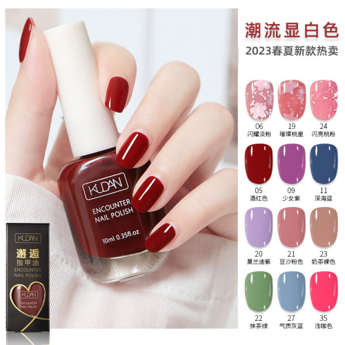 Water-based nail polish, no-bake, long-lasting, tear-off, children's and pregnant women's nail polish, transparent quick-drying nail polish wholesale