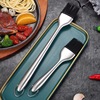 Stainless steel Hollow handle Silicone Brush BBQ Brush Oil brush kitchen baking tool soy sauce Seasoning Flavor