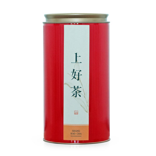 New small and large half a jin and one jin tea canisters, iron canisters, enameled iron metal round canisters, tea packaging sealing canisters