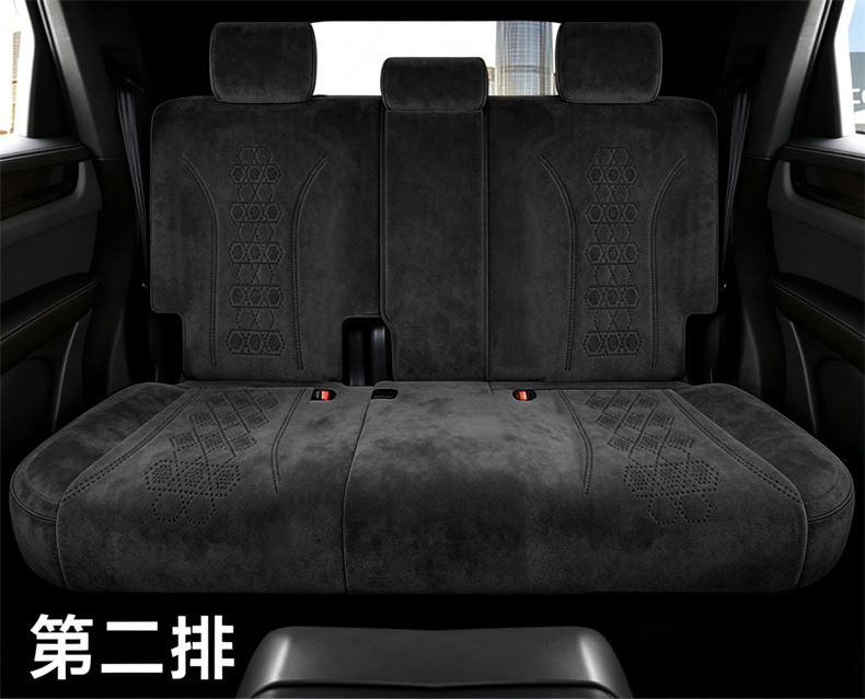 New Model Byd Tang Dmi Ev Seven-Seater Breathable Rams Saddle Cushion Car Seat Cover for Special Vehicles