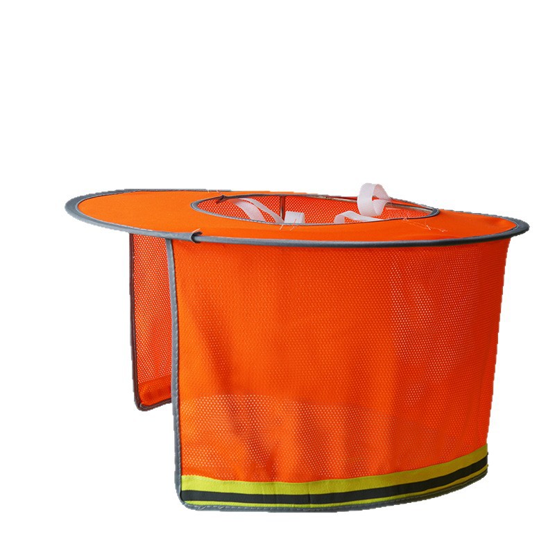 Casco solar de verano visor solar sitio de construcción visor solar permeable sombrero visor cortina gran檐al