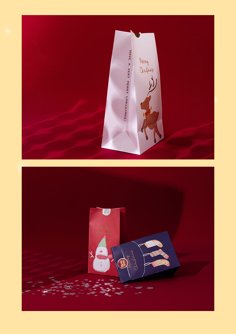 food packaging bag Storage & Cleaning Daily Occasion Christmas Festival Christmas Cute Christmas Tree Letter Daily Gift Wrapping Supplies