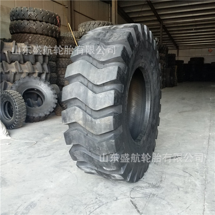 17.5-25小铲车装载机斜交工程轮胎17.5-25 E-3/L-3花纹耐磨耐刺扎
