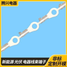 6.2接地片R型接地环端子接线端子圆型端子接线连接器端子地环端子