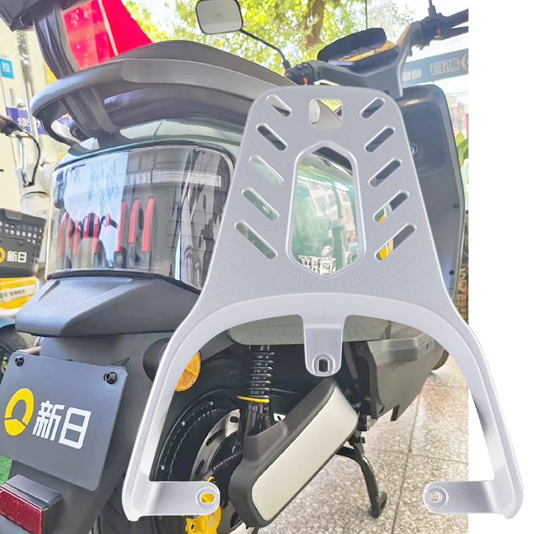 New Niu Electric Scooter Rear Rack, Battery Bike Shelf, Rear Box, Trunk Extension, Rear Hanger, Aluminum Alloy Bracket