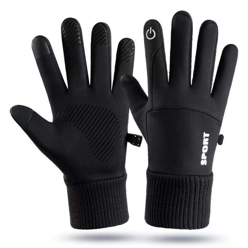 keep warm travel waterproof non-slip windproof ski gloves outside…