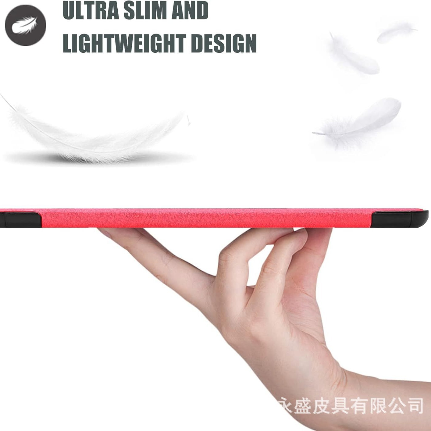 Adecuado para Lenovo Tab M10 plus X606F Funda de cuero plana M10 plus Custer Funda protectora triple