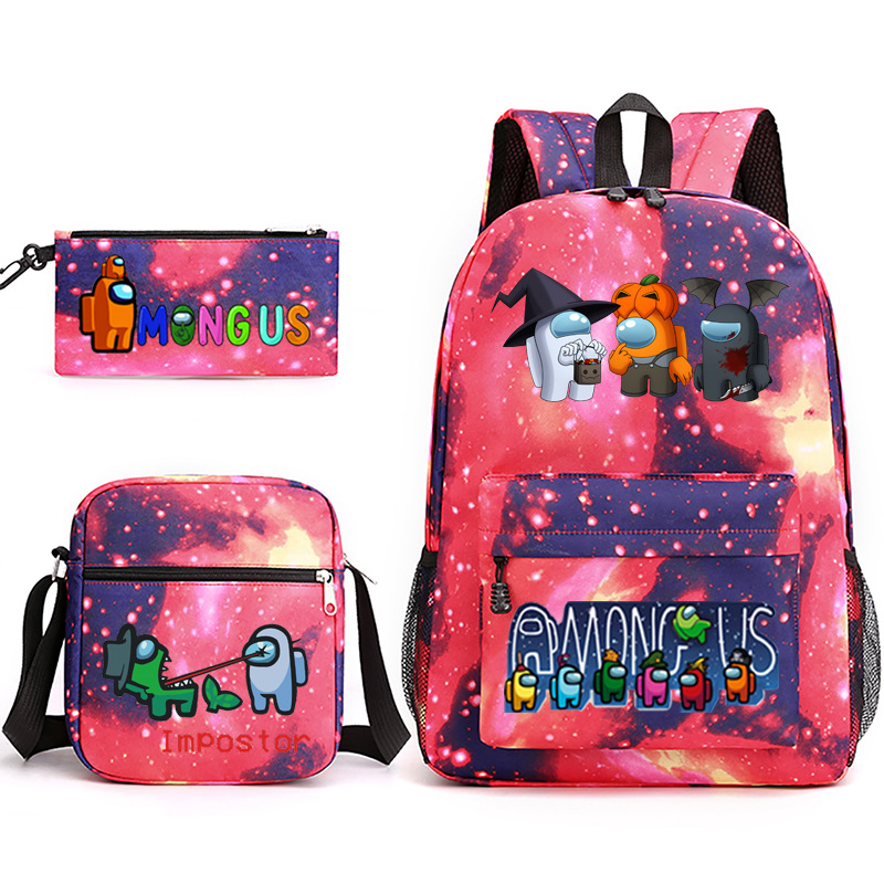 Entre nosotros tres piezas mochila Juego periférico anime a lo largo de nosotros