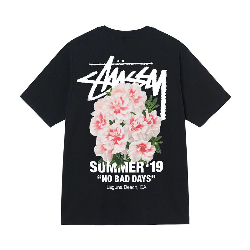Stussy アメリカのトレンドブランド 男女兼用 ハイウェイトピュアコットン 半袖 夏 メンズ ルーズTシャツ 3つのラベル|undefined