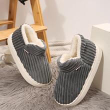 O 80361 Winter Couple Slippers Home Indoor Wear ���°�������