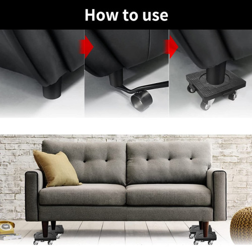 Moving tools 5-piece set 5-wheel moving set new heavy object mover home furniture shifter