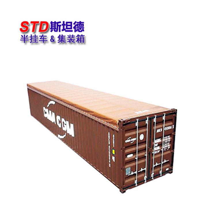 软开顶海运集装箱 篷布自动开闭 颜色可选 40英尺超高海运集装箱