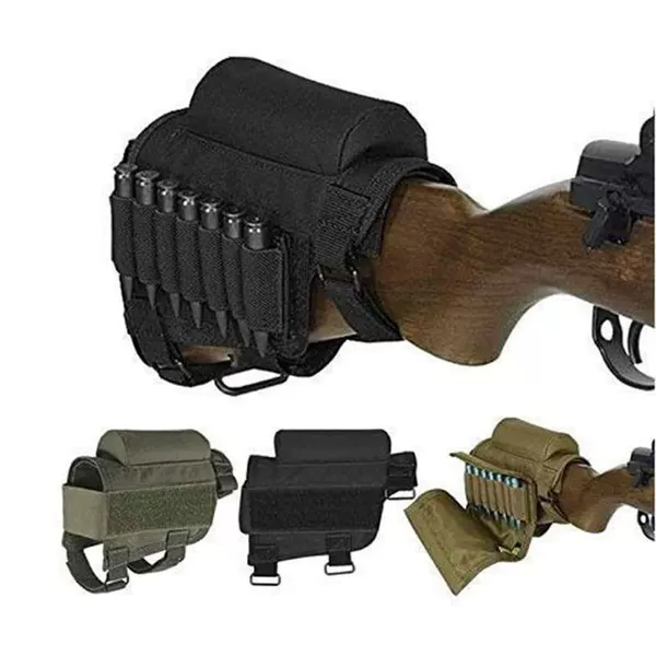 Cross-Functional Gun Bag 98K Pull Bolt Tactical Rear Stock Hanging Bag Cheek Bag Bullet Bag Hunting Gun Bag Accessory Bag