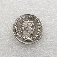 复古工艺品希腊硬币吊坠罗马纪念币H4592
