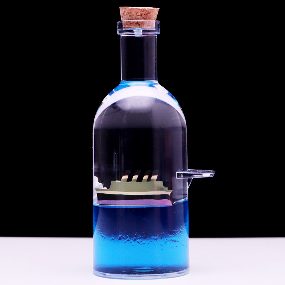 둥근 드리프트 병-오션 시리즈-타이타닉