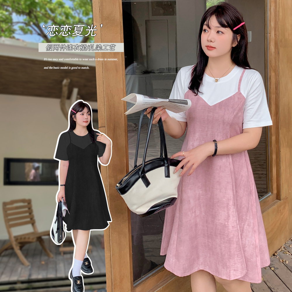  夏  XL-5XL 大きいサイズ ワンピース