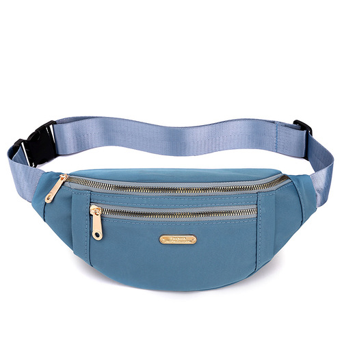 Cross-border foreign trade trend new women's crossbody bag chest bag waist bag supply wholesale men's casual bag Oxford cloth bag