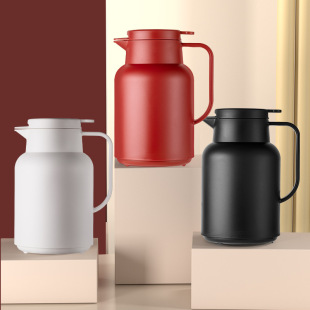 Internet Celebrity New Large-Capacity Household Insulated Warm Water Kettle Hot Water Water Kettle Coffee Pot Glass Liner Wedding Gift